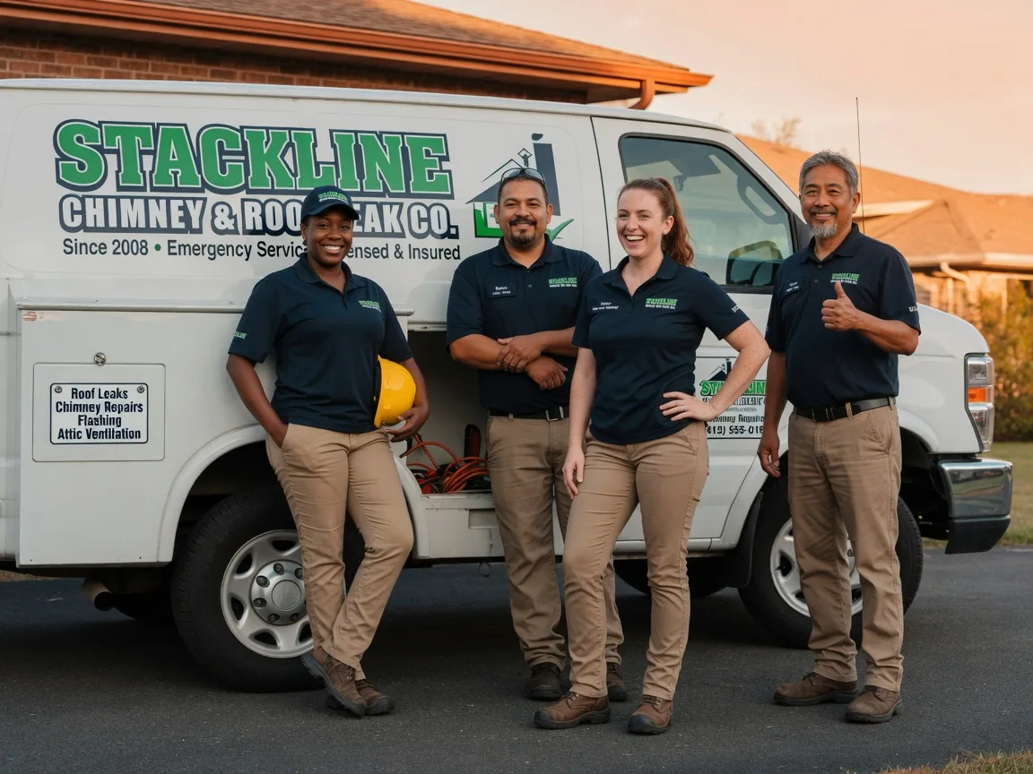 Chimney flashing repair company in Milford, DE